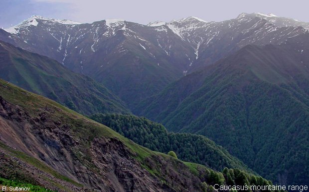 Caucasus landscape
